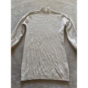 Vero‎ Moda Womens XS Gray Long Sleeve Mock Neck Knit Sweater Dress Casual